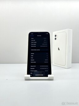 iPhone 11 WHITE NOVÁ BATÉRIA 100% - 10