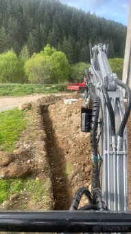 Zemné a výkopové práce minibager 1,8t - 10