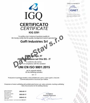 Fasadne lešenie široke - 10