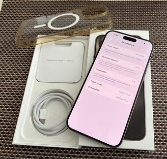 IPhone 15 Pro Max 256GB Natural Titanium - 10