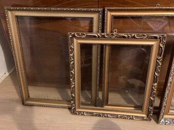 Starožitné drevené rámy - 10