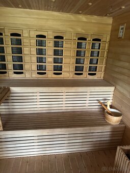 Sauna fínska a infra + ležadlá 2ks - 10