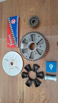 predné klzáky JAWA CZ - 10