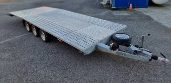 Predam privesny vozik 3500kg 3-napravy 6x2m - 10