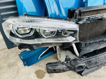 BMW X5M f85 naráznik chladiče kapota blatníky světla led - 10
