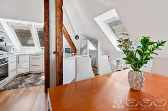BOSEN| 3 izbový podkrovný byt vhodný na ateliér, Čajkovského - 10