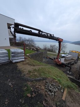 Práca vodič hydraulická ruka + príves - 10