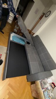 Moderná Rohová Rozkladacia Sedačka Kirsten IV - 10