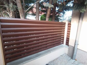 Hliníkové oplotenie - 10