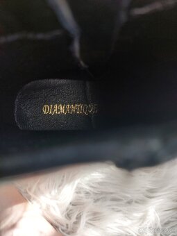 Čierne topánky na podpätku 40 - 10