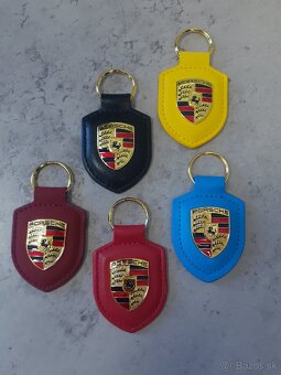 Kožený prívesok Porsche - 10