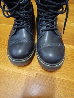 Kožené dámske topanky Steel 39 bez oceľovej špičky / punkové - 10