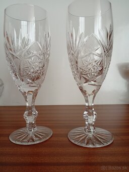 Bohemia kryštál súprava, poháre - 10