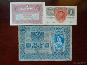 Bankovky staré RU a staré Rakúsko - 10