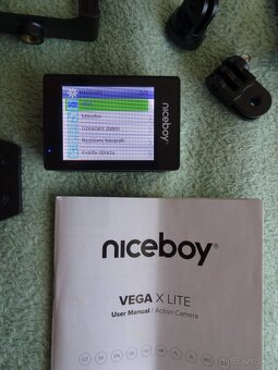 Predám šport. fotokameru NICEBOY VEGA X LITE komplet. - 10
