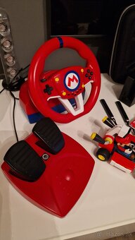 Predám Nintendo Switch + volant Mario Kart - 10