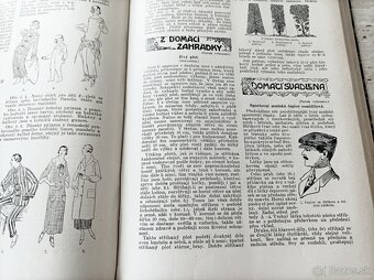 Časopisy Šťastný domov, svázaný ročník 1924, krásný stav - 10