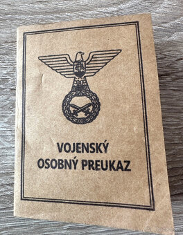 slovenský štát vojenský preukaz kopie - 10
