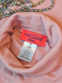 Merino šaty z roláčikom vo veľkosti XS /S - 10