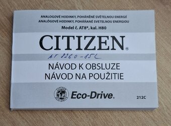 CITIZEN - Radio controlled H804, Eco-Drive, 43 mm modré - 10