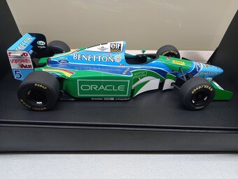 F1 BENETTON FORD B194 GP ANGLIE 1994 SCHUMACHER 1:18 - 10