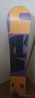 Krasny damsky 150 cm snowboard RAVEN s viazanim - 10