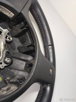 Športový kožený trojramenný volant BMW - 10