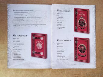 Knihy Jules Verne, katalógy, lexikóny, reklamné letáky...1. - 10