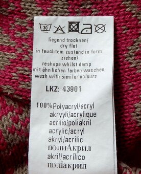 Ružovo hnedý sveter značky BOYSEN S, v. 44/46 - 10