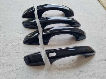 ČIERNE krytky klučiek - ŠKODA  VOLKSWAGEN  SEAT - 10