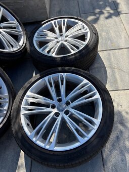 ✅ 5x112 r20 Audi original krasne disky - 10