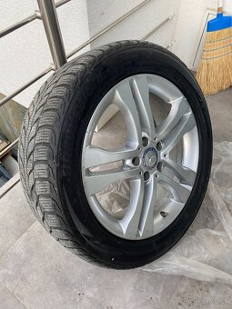 Mercedes original disky + zimne pneu Bridgestone R18 235/50 - 10