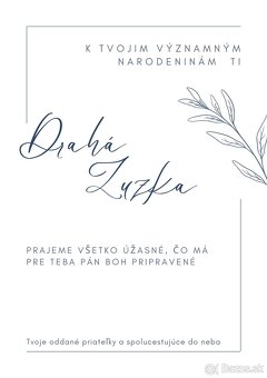 Grafika, svadobné oznámenia, promočné, narodeninové pozvánky - 10