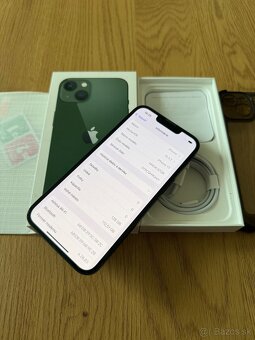 iPhone 13 128 gb Green - komplet príslušenstvo, záruka - 10