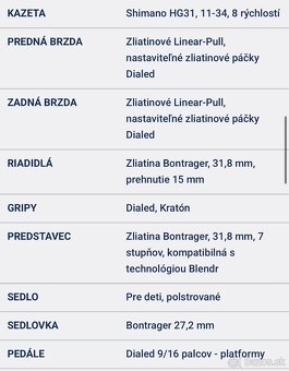 Predam detsky bicykel TREK Wahoo 24 - 10