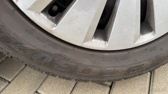 Predám plechové disky na letných pneumatikach - 10