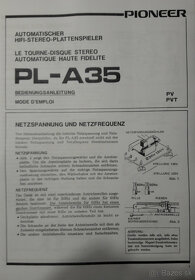 Pioneer PL-A35 - 10