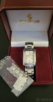 SECULUS - strieborné hodinky - 10