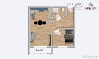 Tehlový 1 izbový byt, ul. Zápotockého, Prešov - 10