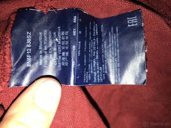 ARMANI originál pánske tehlové/polotricko L/XL - 10