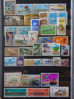 Pekná zbierka známok 1 - 10