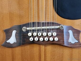 80' VINTAGE RARE FENDER / 12 STRUNOVÁ GITARA + PUZDRO - 10