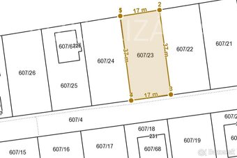 SLNEČNÝ stavebný pozemok Vlková - časť Levkovce 628 m² - 10