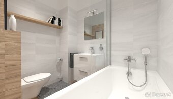 Novostavba 1 a pol izbový byt, balkón, parkovanie, Rajka - 10