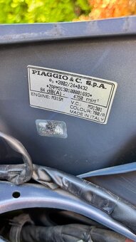 Vespa 125 GTV, raritný model, 7.430km, ročník 2007 - 10