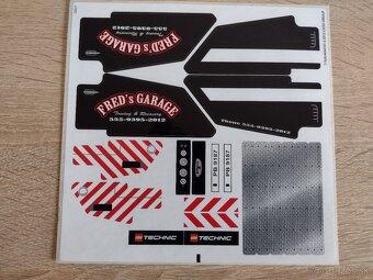 Lego Technic návody a nálepky - 10