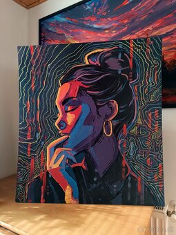 Akrylové obrazy 100x90 - 10