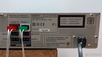 Predám DVD receiver Sony HCD-EA20 - 10
