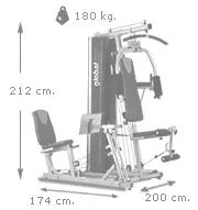 Posilňovacia veža BH FITNESS Global Gym Plus - 10