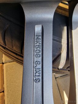Predám disky+ pneu 235 55 r19, 5x114,3 - 10